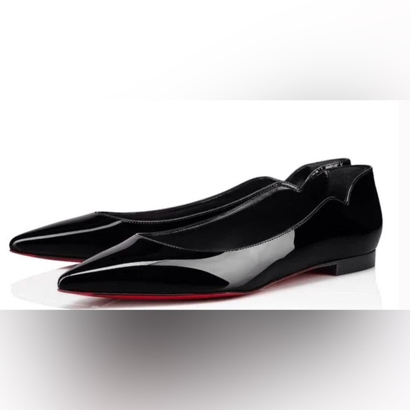 NIB Christian Louboutin Ballerina Patent Leather - Picture 2 of 9